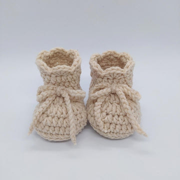 Wavy Baby Booties