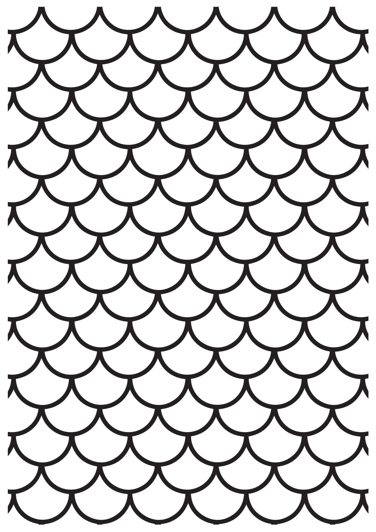 Kaisercraft Embossing Folder 4"X6" - Scales