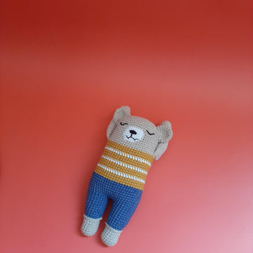 Crochet bear pattern, crochet little bear, amigurumi pattern, crochet animal