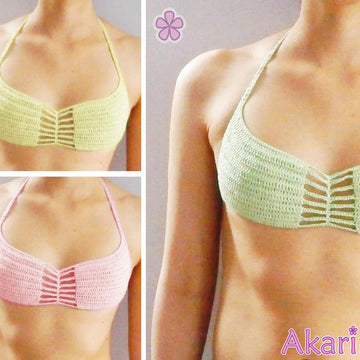 Four Crochet Bikini Tops_ PBK1