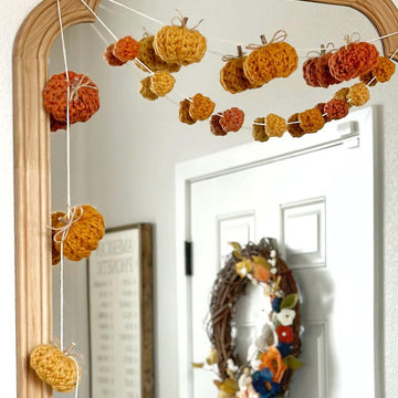 Crochet Pumpkin Garland 095