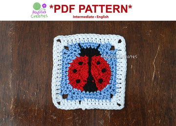 Ladybug Granny Square