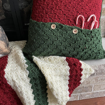 Christmas C2C Pocket Pillow