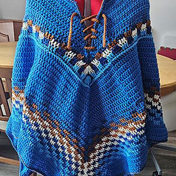 Bluebird Poncho
