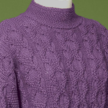 Double Chain Cable Pullover #117