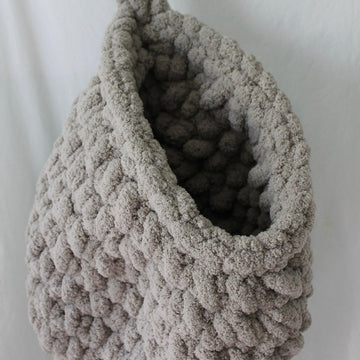 EZ Crochet Hanging Basket