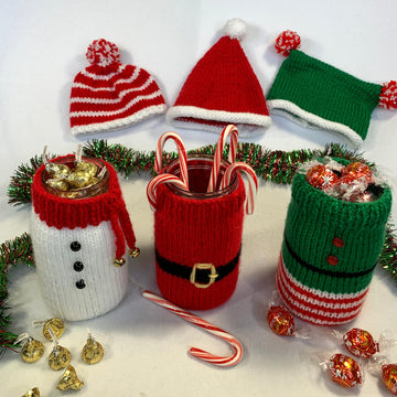 Holiday Gift Jar Covers