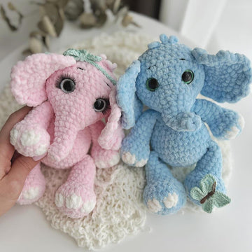 Plush elephant