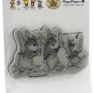 Stampendous House Mouse Cling Stamp - Angel Procession