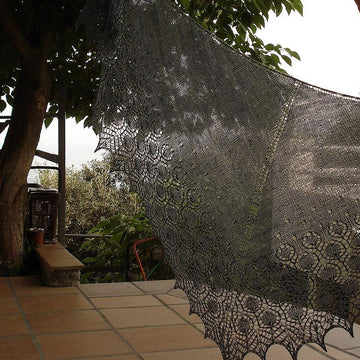 Dew Drops Shawl
