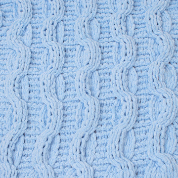 Big Twisted Blanket Pattern