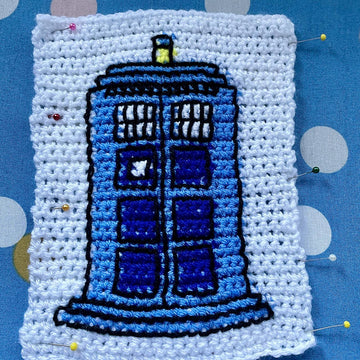 Police Box Tapestry