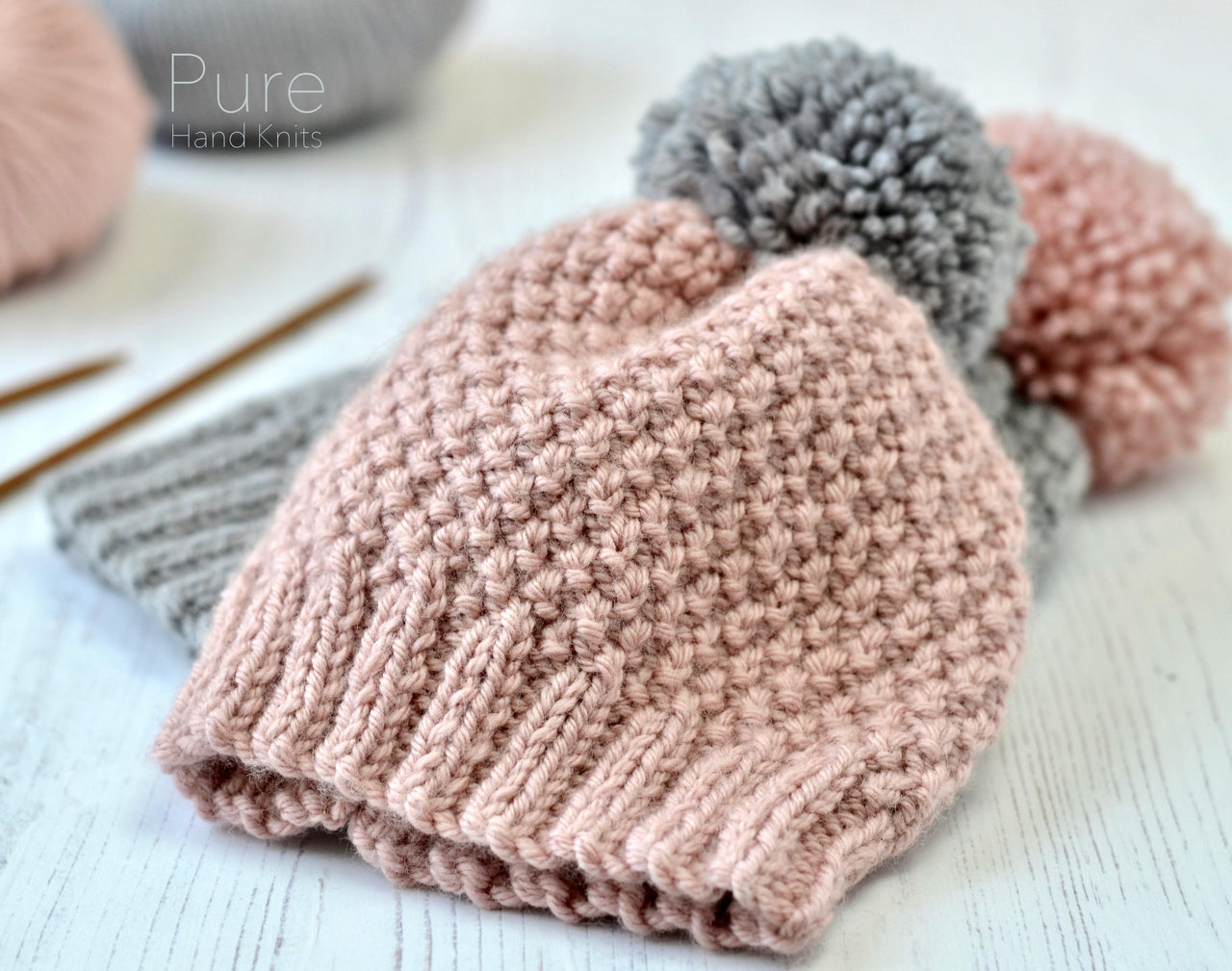 Hope Simple Bobble Hat