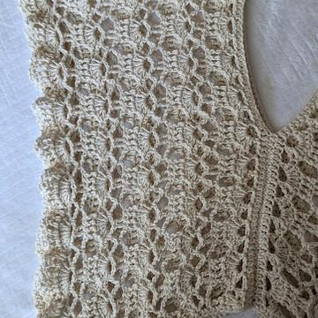 Ivory Breeze Crochet Butterfly Lace Bolero