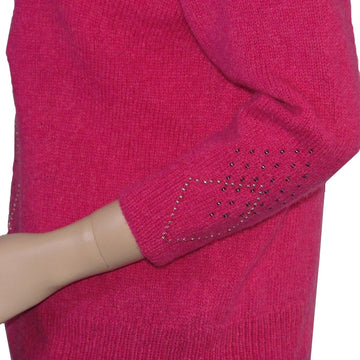 Monte Carlo - beaded argyle sweater