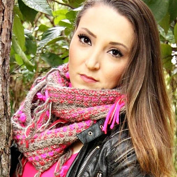Bricks infinity scarf