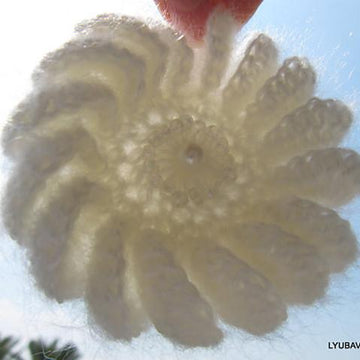 Mohair Unique Brooch "Beautiful Ring" Tutorial