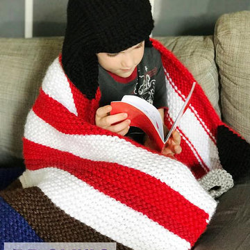 Pirate Hooded Blanket