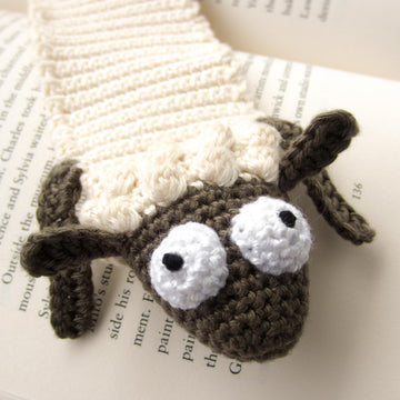 Sheep Bookmark Crochet Pattern