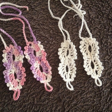 Lacy Baby/Toddler Barefoot Sandals