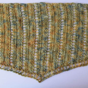 Simple Lace Isosceles Shawl or Scarf