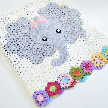 Josefina and Jeffery Elephant Blanket