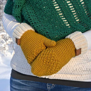Chevron Peaks Mittens
