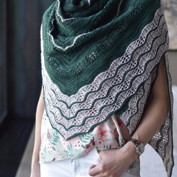 Malachite Lace Shawl