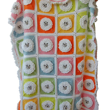 Little Sheep baby blanket