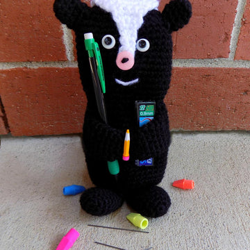 Skunk Pencil Holder