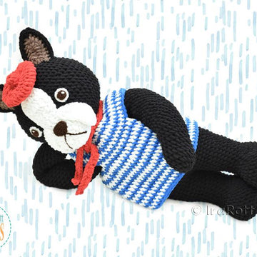 Oscar The French Bulldog Big Amigurumi