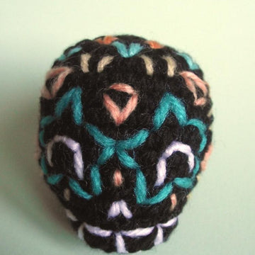Maurice the sugar skull amigurumi