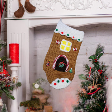 Gingerbread House Stocking