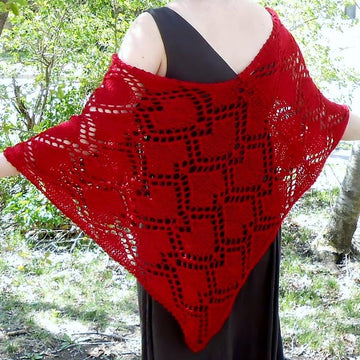 Majestic Queen of Hearts Poncho