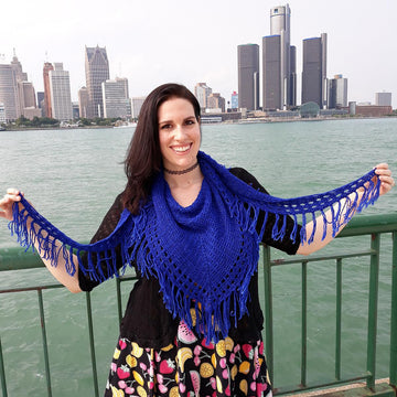 Fringe Theory Shawl