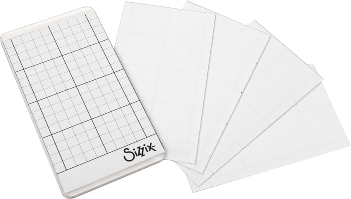 Sizzix Sidekick Sticky Grid 2.5"X4.75" 5/Pkg - 471890