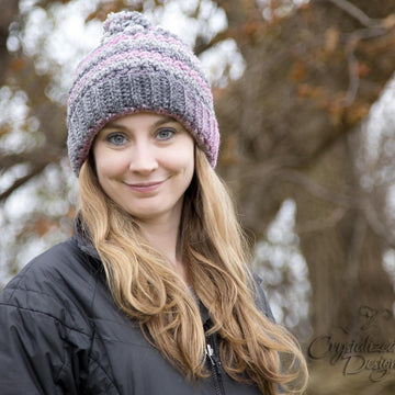 Verity Beanie Slouch Messy Bun