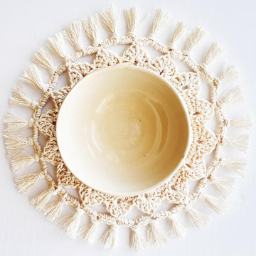Dahlia Delight Doily (2014021-3)