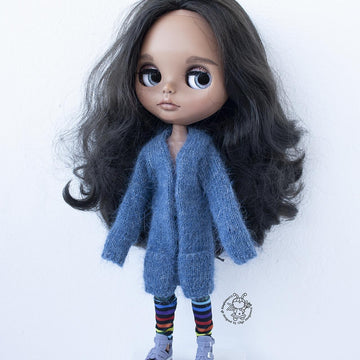 Cardigan for 12" dolls