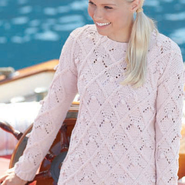 Ladies Sweaters in Sirdar Cotton Rich Aran - 7273 - Downloadable PDF