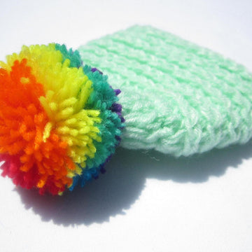 Rainbow Cloud Hat.