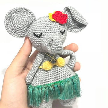 Crochet Amigurumi Elephant Wowie Toy