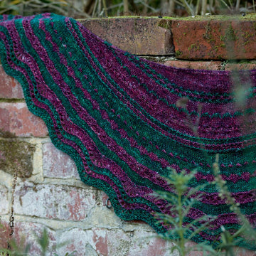 Dandelion Stitch Sampler Shawl