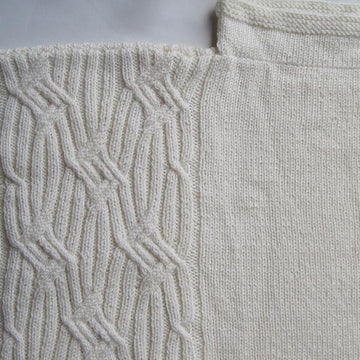 Adare Cabled Poncho