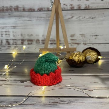 Elf Hat Ferrero Rocher Knitting Pattern