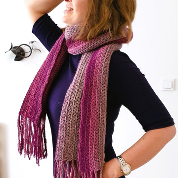 Blackcurrant tea Scarf (2 variants)