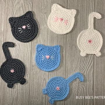 Kitty Coaster Set