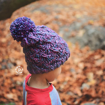 Knit FernWood Slouch