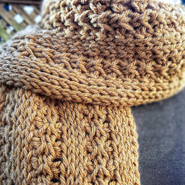 Shiloh Tunisian Scarf