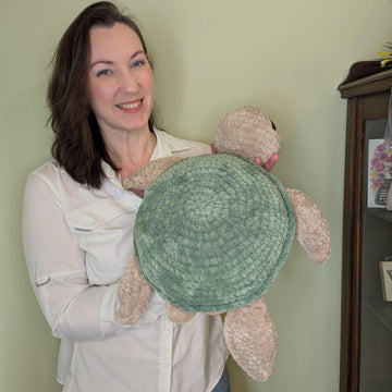 Saya the Sea Turtle - A Huggable Traveler